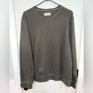 Boston Traders Men's Crewneck Sweater in Charcoal Gray
